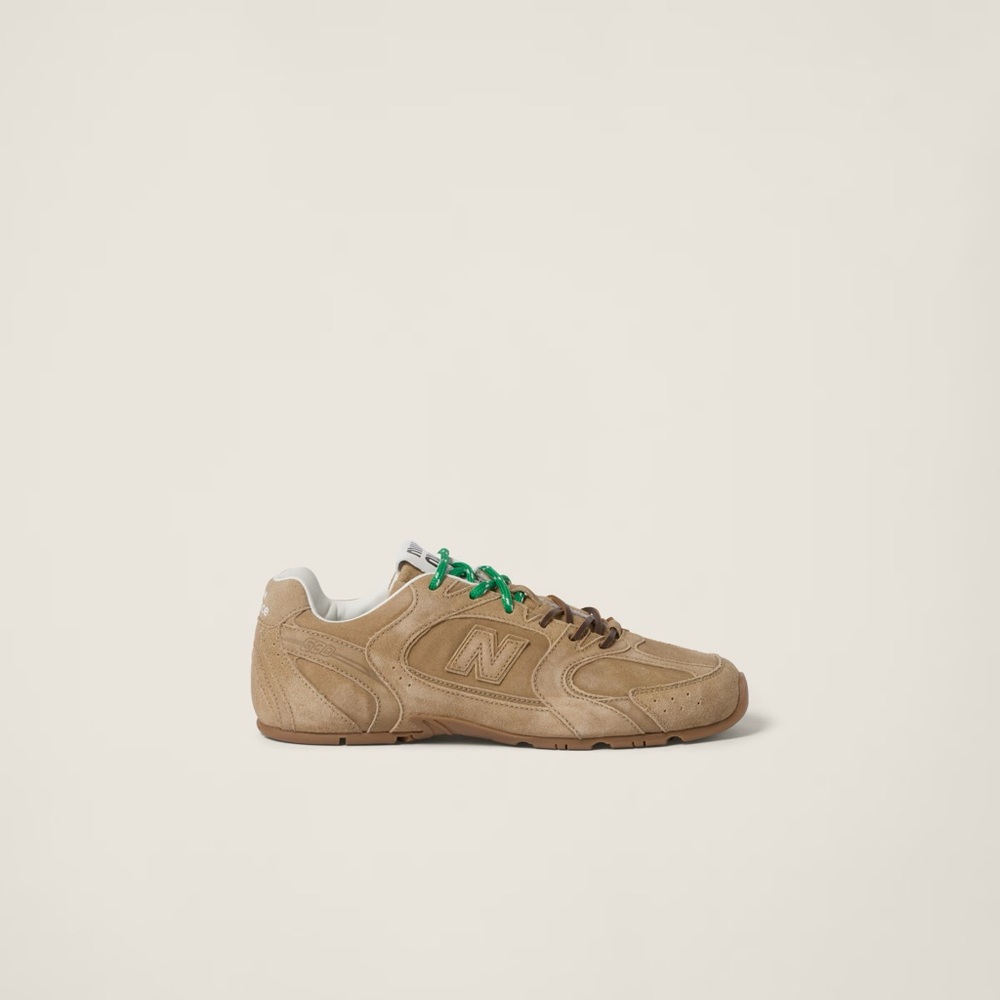 New Balance X Miu Miu 530 SL suede sneakers
